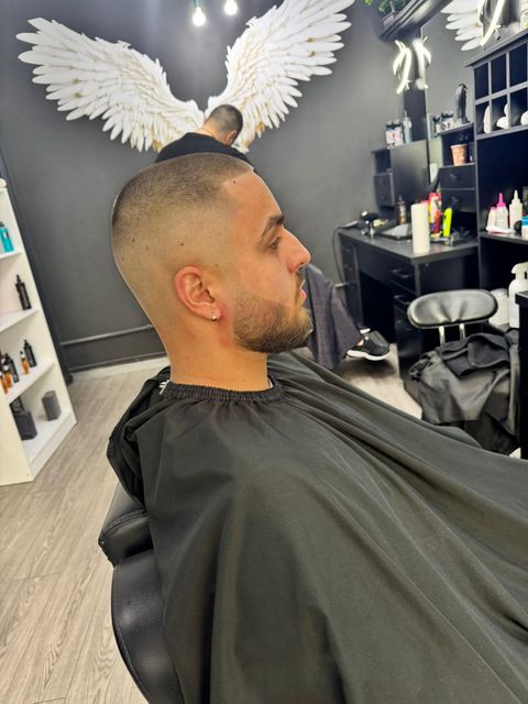 Interior Heruvim Barber Shop